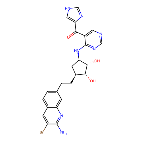 Chemical structure of BindingDB Monomer ID 50643531