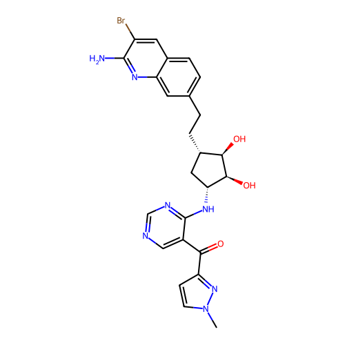 Chemical structure of BindingDB Monomer ID 50643532