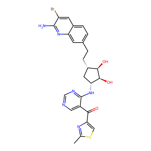 Chemical structure of BindingDB Monomer ID 50643534