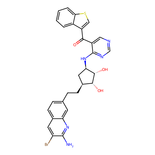 Chemical structure of BindingDB Monomer ID 50643536