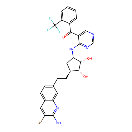 Chemical structure of BindingDB Monomer ID 50643539