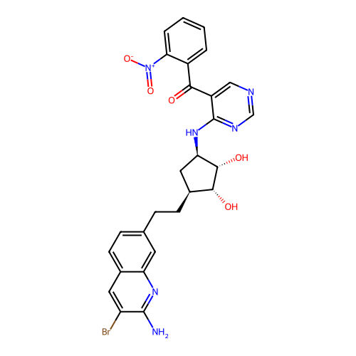 Chemical structure of BindingDB Monomer ID 50643540