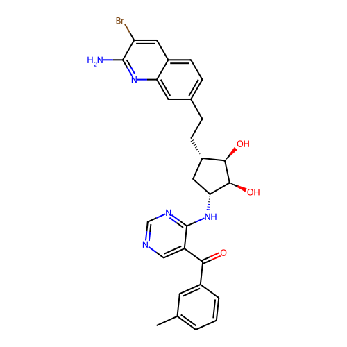 Chemical structure of BindingDB Monomer ID 50643541