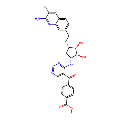 Chemical structure of BindingDB Monomer ID 50643546
