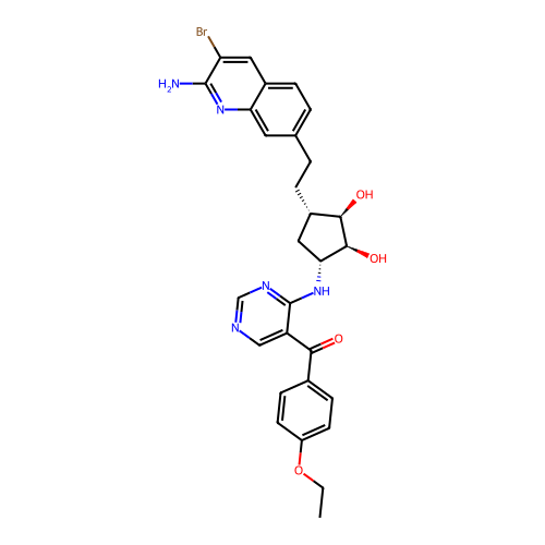 Chemical structure of BindingDB Monomer ID 50643547