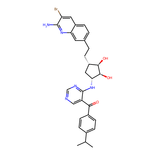 Chemical structure of BindingDB Monomer ID 50643548