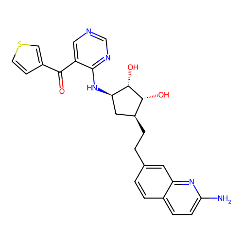 Chemical structure of BindingDB Monomer ID 50643550