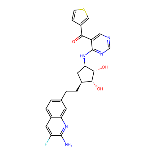 Chemical structure of BindingDB Monomer ID 50643551