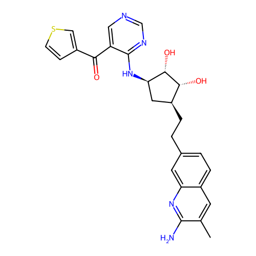 Chemical structure of BindingDB Monomer ID 50643552