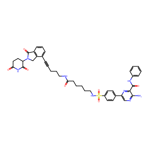 Chemical structure of BindingDB Monomer ID 50643554
