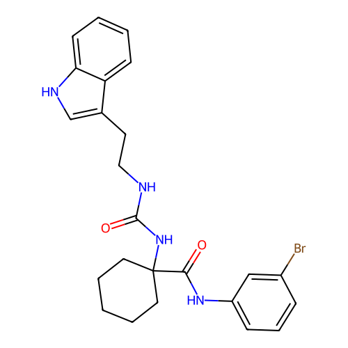 Chemical structure of BindingDB Monomer ID 50643559