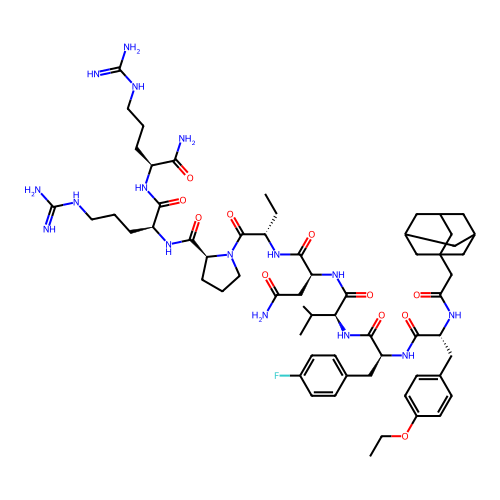 Chemical structure of BindingDB Monomer ID 50643740