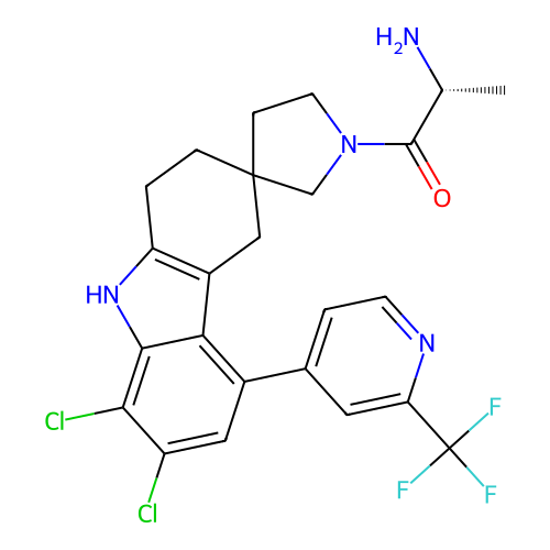 Chemical structure of BindingDB Monomer ID 50644255
