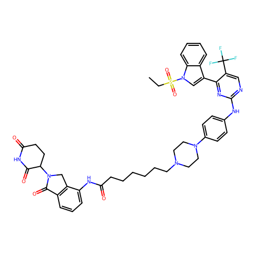 Chemical structure of BindingDB Monomer ID 50644421