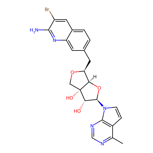 Chemical structure of BindingDB Monomer ID 50644523