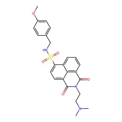 Chemical structure of BindingDB Monomer ID 50644880