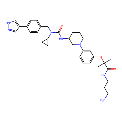 Chemical structure of BindingDB Monomer ID 50645215