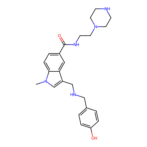 Chemical structure of BindingDB Monomer ID 50645321