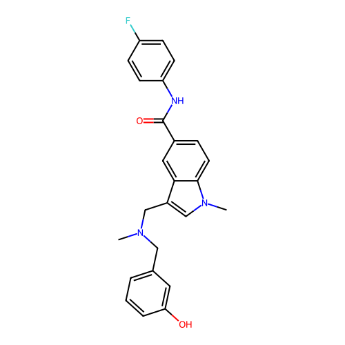 Chemical structure of BindingDB Monomer ID 50645340