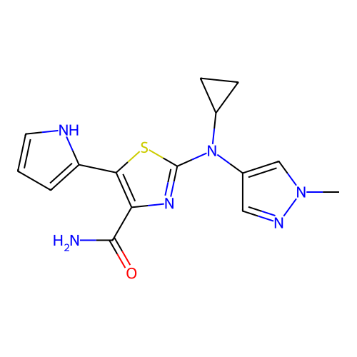 Chemical structure of BindingDB Monomer ID 50645504