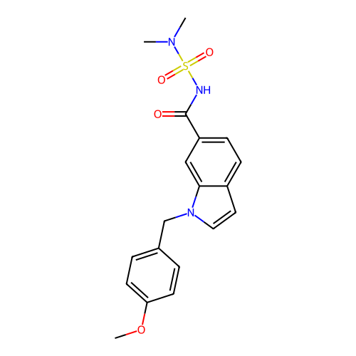 Chemical structure of BindingDB Monomer ID 50645559