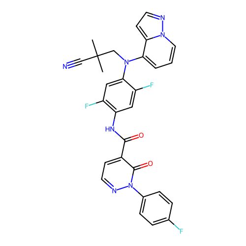 Chemical structure of BindingDB Monomer ID 50645880