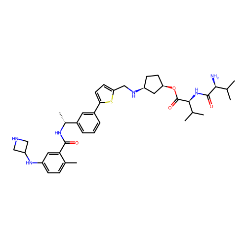 Chemical structure of BindingDB Monomer ID 50645945
