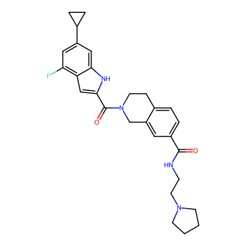 Chemical structure of BindingDB Monomer ID 50647199