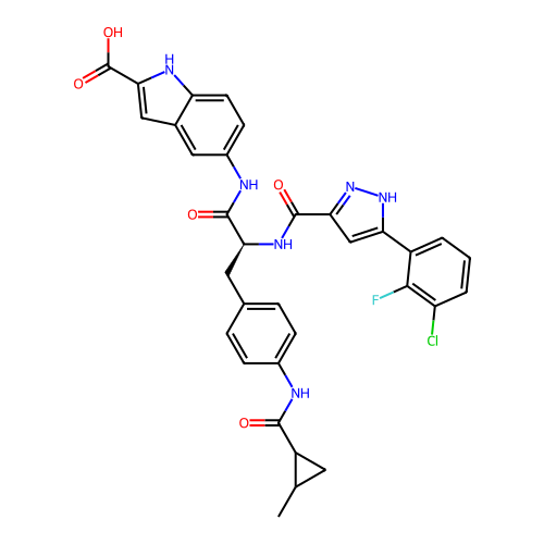 Chemical structure of BindingDB Monomer ID 50648215