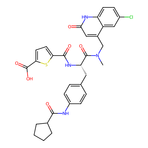 Chemical structure of BindingDB Monomer ID 50648222