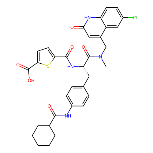 Chemical structure of BindingDB Monomer ID 50648223