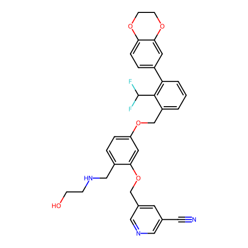 Chemical structure of BindingDB Monomer ID 50648422