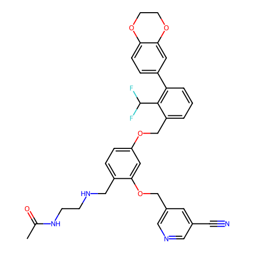 Chemical structure of BindingDB Monomer ID 50648423