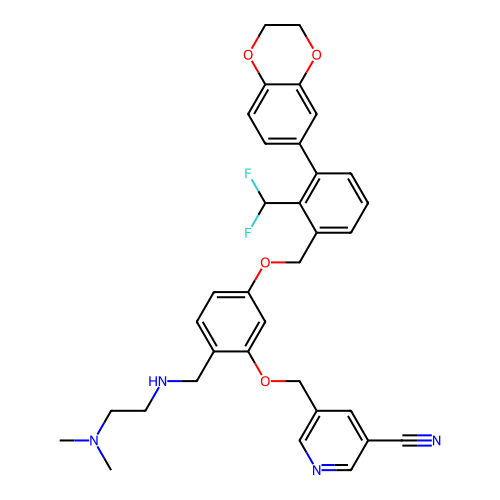 Chemical structure of BindingDB Monomer ID 50648425
