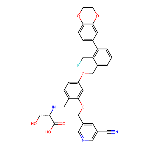 Chemical structure of BindingDB Monomer ID 50648444