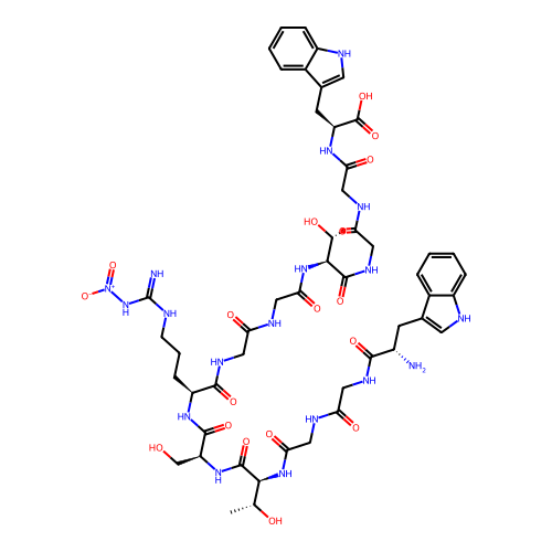Chemical structure of BindingDB Monomer ID 50648707