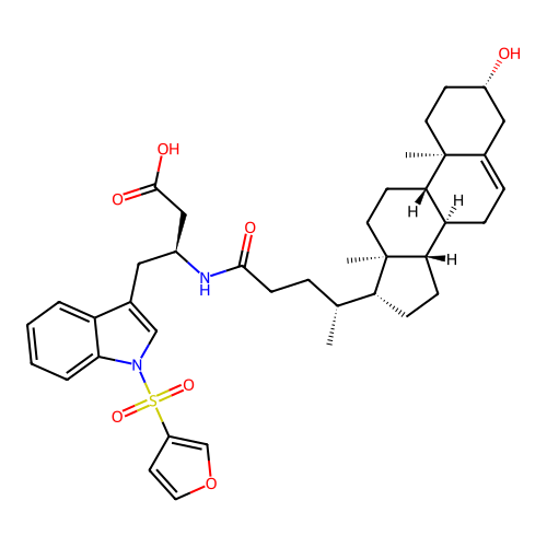 Chemical structure of BindingDB Monomer ID 50649176