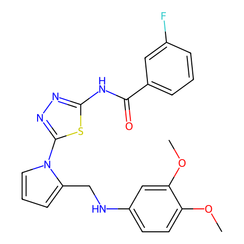Chemical structure of BindingDB Monomer ID 50649276