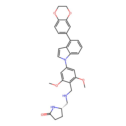 Chemical structure of BindingDB Monomer ID 50649329