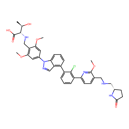 Chemical structure of BindingDB Monomer ID 50649343