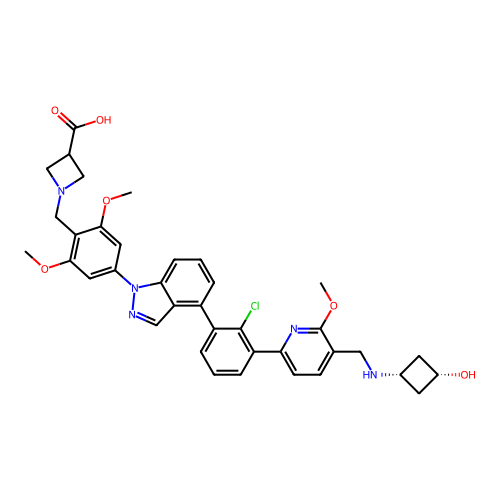 Chemical structure of BindingDB Monomer ID 50649345