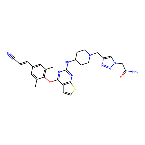 Chemical structure of BindingDB Monomer ID 50649509