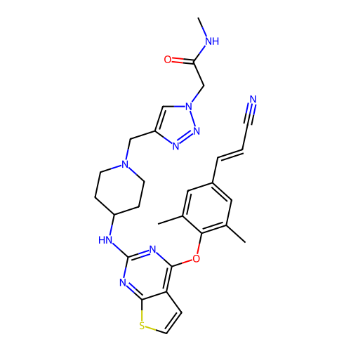 Chemical structure of BindingDB Monomer ID 50649510
