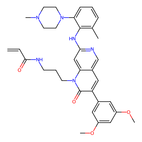 Chemical structure of BindingDB Monomer ID 50651221