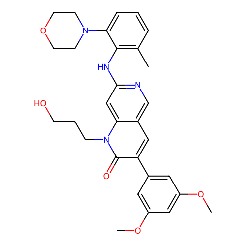 Chemical structure of BindingDB Monomer ID 50651222