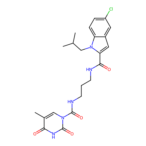 Chemical structure of BindingDB Monomer ID 50651479
