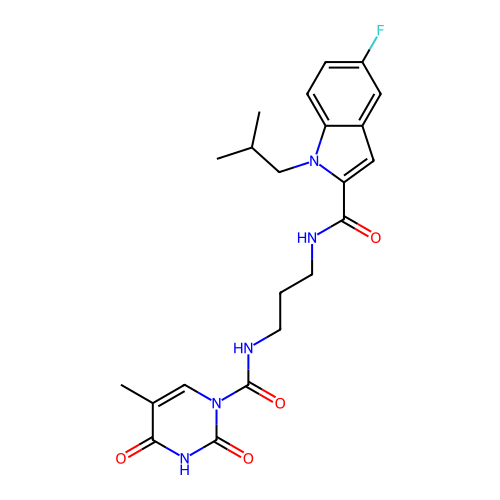 Chemical structure of BindingDB Monomer ID 50651481