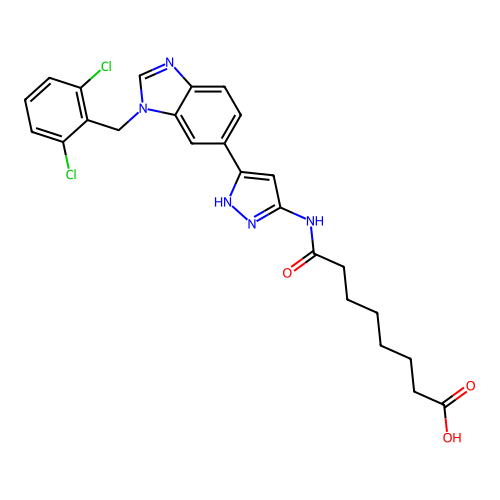 Chemical structure of BindingDB Monomer ID 50651564