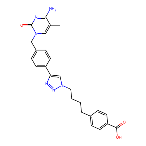 Chemical structure of BindingDB Monomer ID 50651749