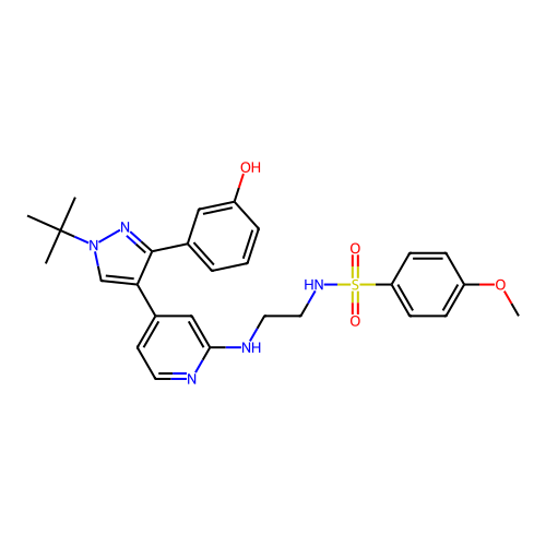Chemical structure of BindingDB Monomer ID 50652189